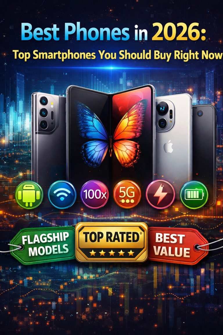 Best Phones in 2026: Top Smartphones You Should Buy Right Now
