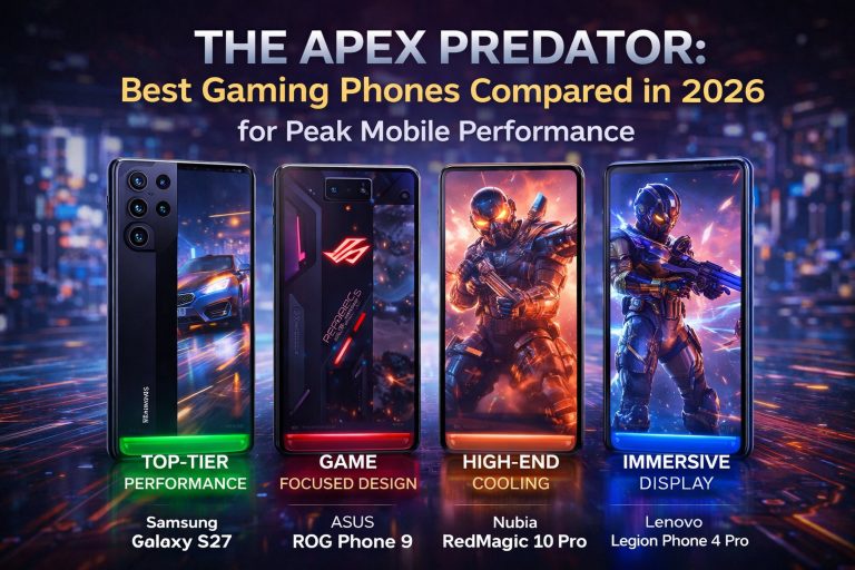 The Apex Predator: Best Gaming Phones Compared in 2026 for Peak Mobile Performance