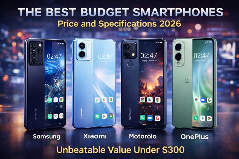 The Best Budget Smartphones Price and Specifications 2026: Unbeatable Value Under $300
