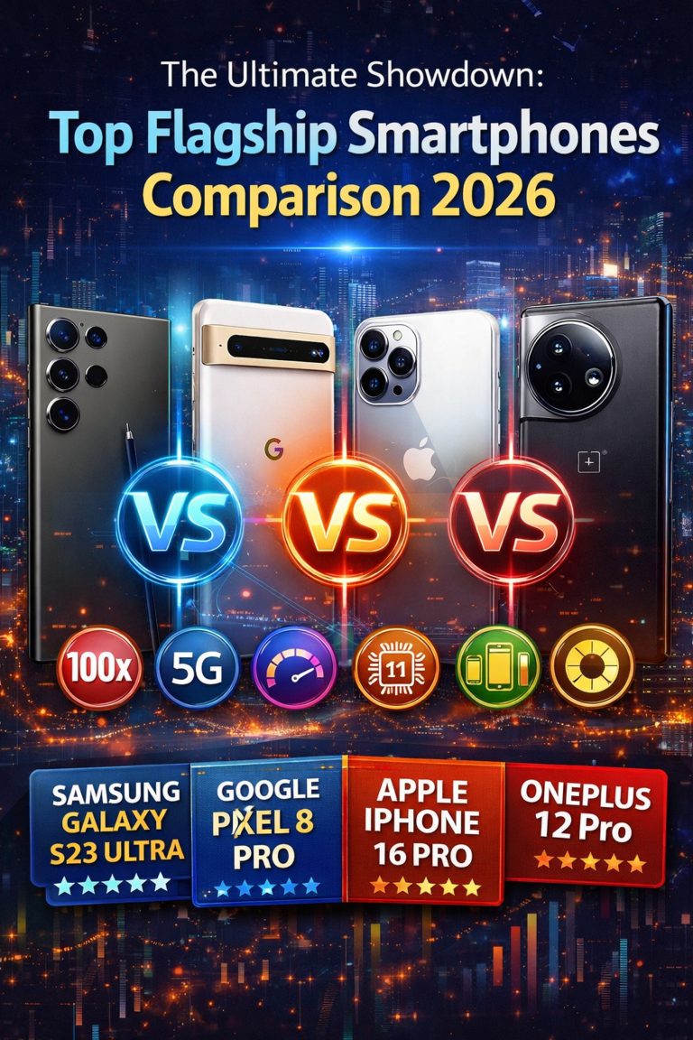 The Ultimate Showdown: Top Flagship Smartphones Comparison 2026