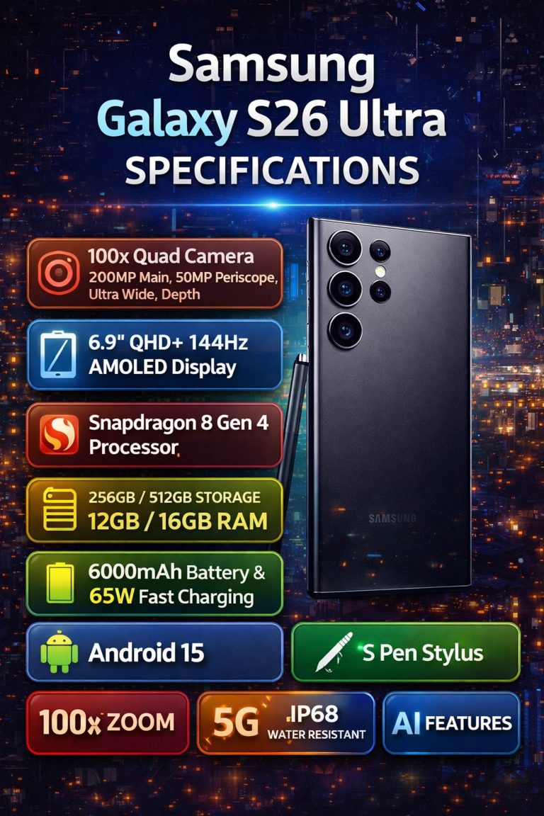 The Definitive 2026 Preview: Samsung Galaxy S26 Ultra Price and Specifications Unveiled