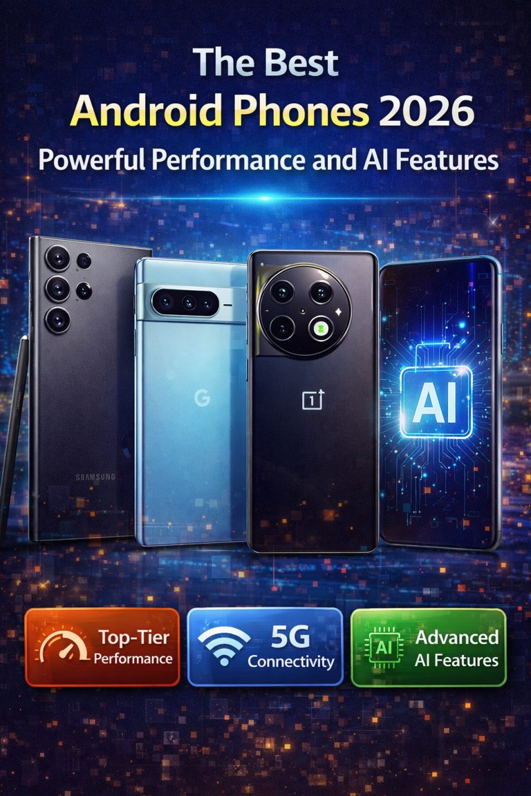 The Best Android Phones 2026: Powerful Performance and AI Features