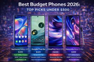 Best Budget Phones 2026: Top Picks Under $500