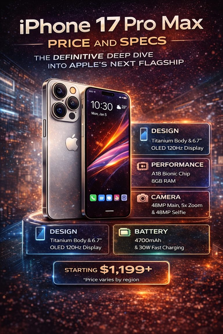 iPhone 17 Pro Max Price and Specs: The Definitive Deep Dive into Apple’s Next Flagship