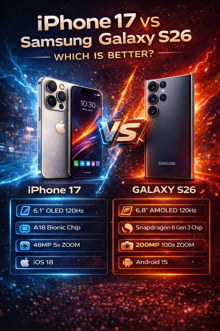 iPhone 17 vs Samsung Galaxy S26: Which Is Better?