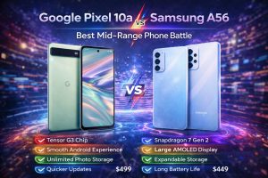 Google Pixel 10a vs Samsung A56: Best Mid-Range Phone Battle